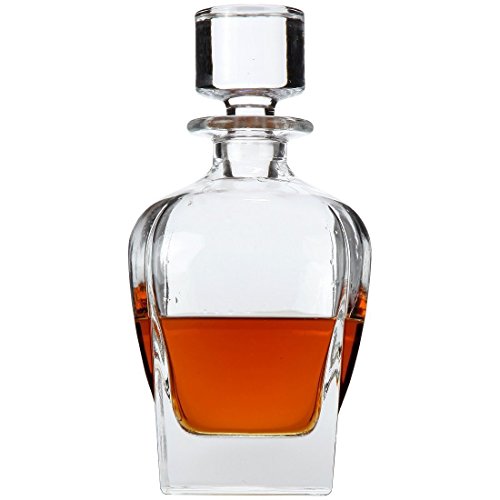 Product Cover Lily's Home Wine, Liquor and Whiskey Decanter with Glass Stopper