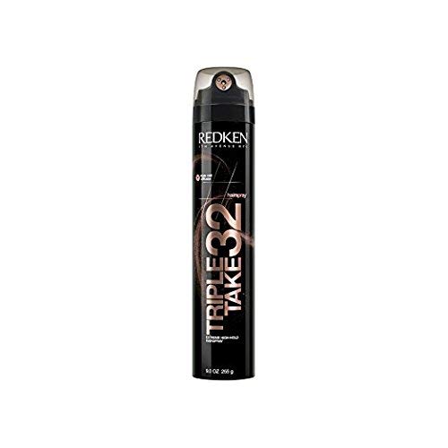 Product Cover REDKEN Triple Take 32 Extreme High Hold Hairspray, 9 Ounce