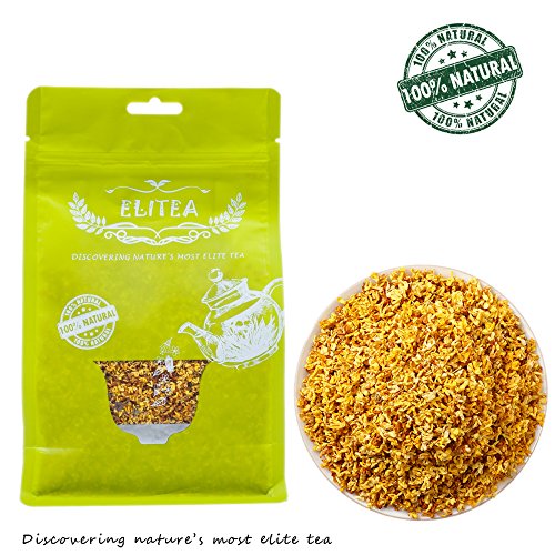 Product Cover ELITEA 4oz Dried Osmanthus Flower Herb Loose Leaf Tea 100% Fragrant Natural Healthy Herbal Tea 115 g