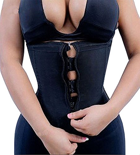 Product Cover YIANNA Women Latex Underbust Waist Training Corsets/Cincher Zip&Hook Hourglass Body Shaper