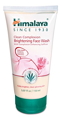 Product Cover Himalaya Clean Complexion Brightening Face Wash for Bright Clean Skin, Free from Parabens, SLS, Phthalates 5.07oz/150ml