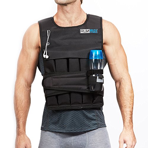 Product Cover RUNFast RM_40  Pro Weighted Vest 12lbs.-60 lbs. (without Shoulder Pads, 40 lb)