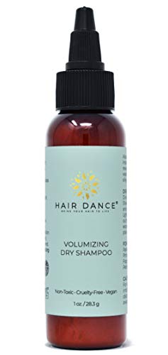 Product Cover Dry Shampoo Volume Powder. Natural and Organic Ingredients. For Blonde and Dark Hair. Lavender Oil Scented.