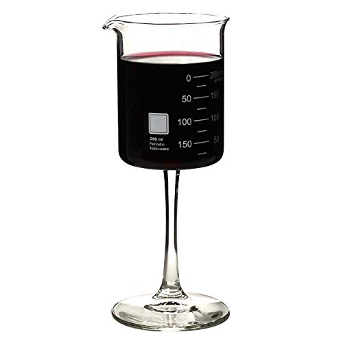 Product Cover Periodic Tableware Beaker Wine Glass