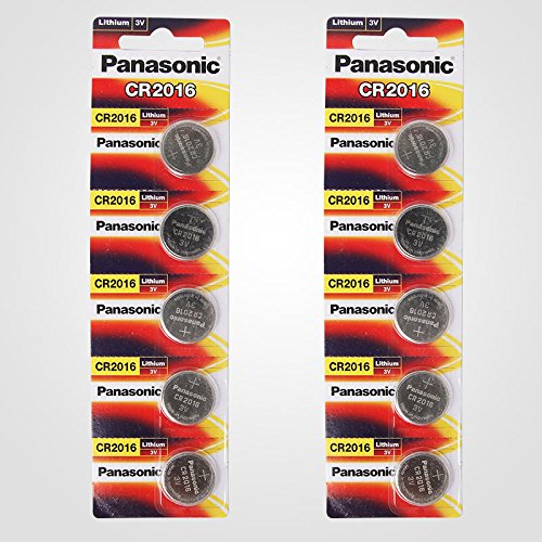 Product Cover Panasonic CR2016 3 Volt Lithium Coin Battery (10 pcs)