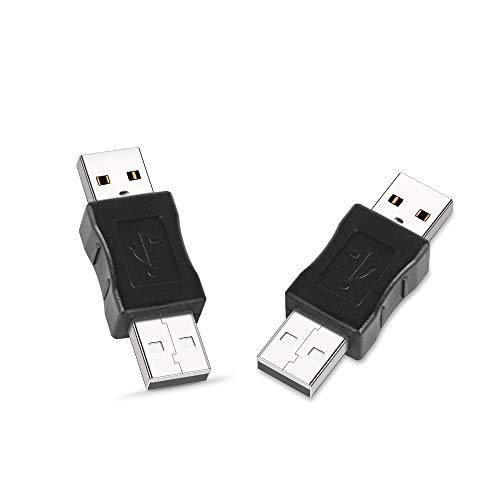 Product Cover Electop USB Male to USB Male Gender Changer Adapter Coupler Converter (2 Pack)