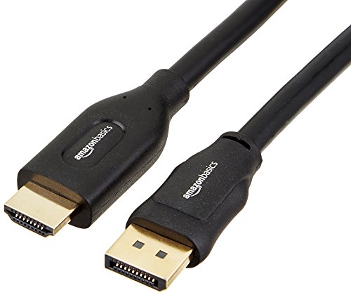 Product Cover AmazonBasics DisplayPort (not USB port) to HDMI Cable - 15 Feet