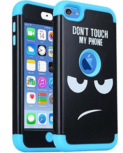 Product Cover iPod Touch 7 Case, iPod Touch 6th Generation Case,SAVYOU 3 in 1 Combo Hybrid Impact Resistant Shockproof Case Cover Protective for Apple iPod Touch5/ 6th / 7th Generation