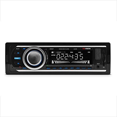 Product Cover XO VISION XD107 Single-DIN In-Dash FM/MP3 Stereo Digital Media Receiver with USB Port & SD(TM) Card Slot