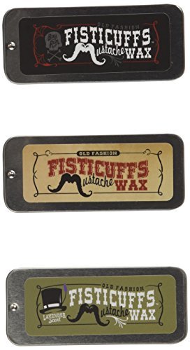 Product Cover Fisticuffs Mustache Wax 3 Pack by Fisticuffs Mustache Wax