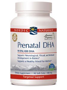 Product Cover Nordic Naturals, Prenatal DHA, 500 mg, 90 Soft Gels