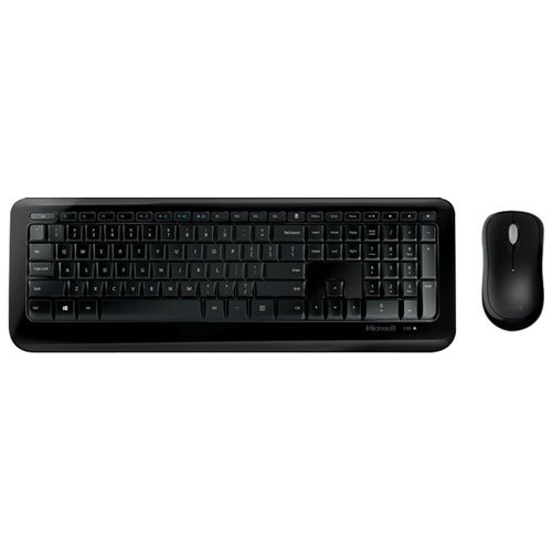 Product Cover Microsoft Keyboard/Mouse PY9-00002 Desktop 850 Combo Wireless Black with AES Retail