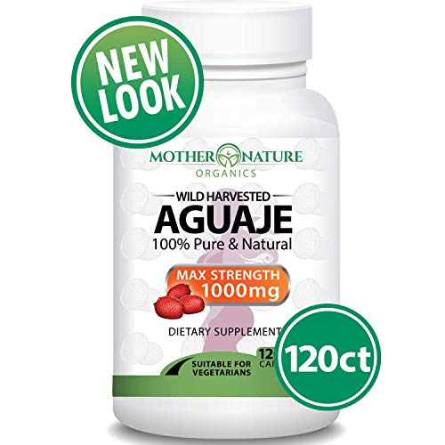 Product Cover Aguaje Fruit Supplement - 120 Vegan Capsules - 1000mg Per Serving - Natural Butt and Bust Enhancement, Curve Enhancer, Hormone Balancer - Fresh Harvest from Peru