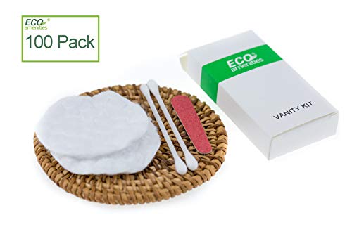 Product Cover ECO Amenities Hotel Vanity Set, Individually Wrapped Paper Box, 100 Sets per Case