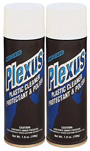Product Cover Plexus 20207-2PK Plastic Cleaner and Polish Aerosol, 7 fl. oz., 2 Pack