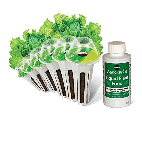 Product Cover 6-Pod : Miracle-GRO AeroGarden Salad Greens Mix Seed Pod Kit (6-Pod)