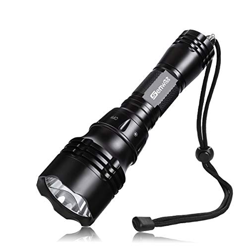 Product Cover Genwiss Dive Light, Diving Flashlight Underwater Lights Scuba Diving Flashlight, 1000 Lumens Underwater 80M Flashlight for Diving Activities, Torch Light with Rechargeable Battery and USB Charge