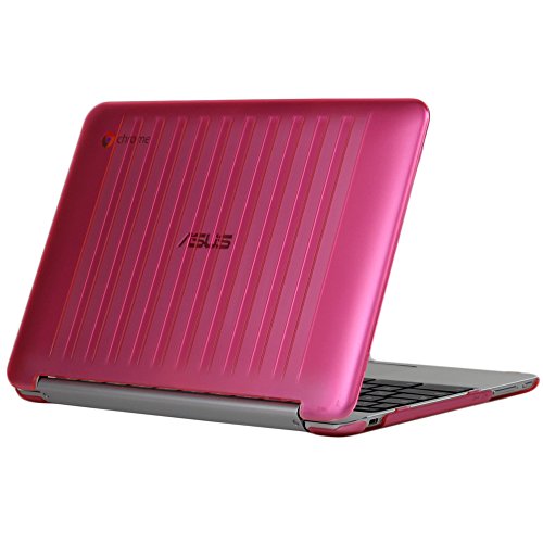 Product Cover iPearl mCover Hard Shell Case for 10.1-inch ASUS Chromebook Flip C100PA Series Laptop - Pink