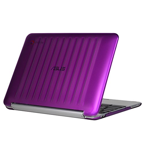Product Cover iPearl mCover Hard Shell Case for 10.1-inch ASUS Chromebook Flip C100PA Series Laptop (Purple)