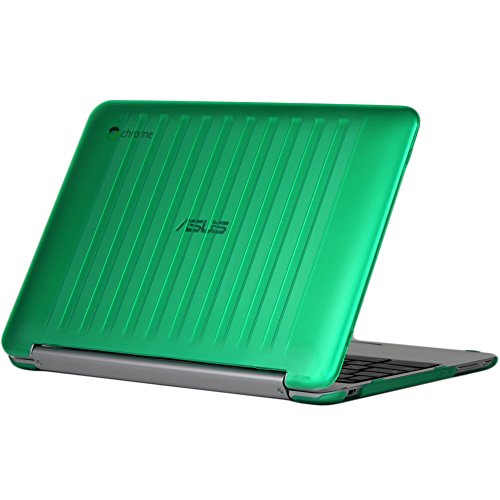 Product Cover iPearl mCover Hard Shell Case for 10.1-inch ASUS Chromebook Flip C100PA Series Laptop - Green