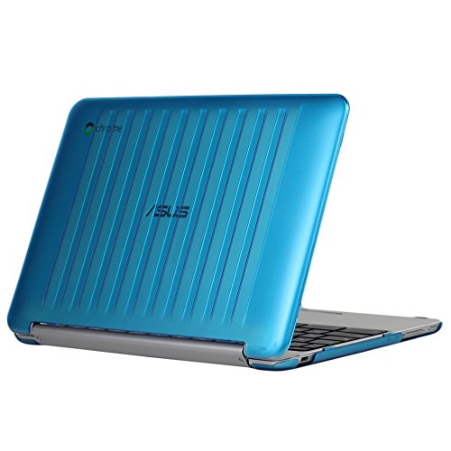 Product Cover iPearl mCover Hard Shell Case for 10.1-inch ASUS Chromebook Flip C100PA Series Laptop (Aqua)