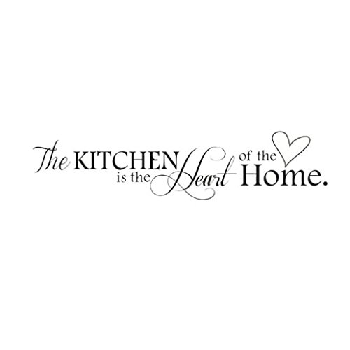Product Cover DZT1968 Removable Kitchen Heart Home Decal Wall Stickers Vinyl Bathroom Art Decor 1PC