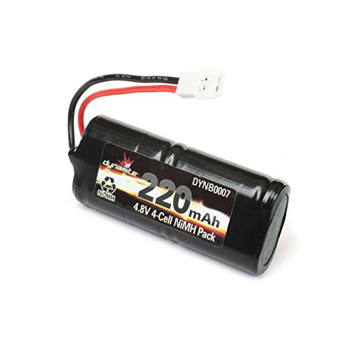 Product Cover Dynamite 4.8V 220mAh 2/3AAANiMH 4C Flat: Micro SCT Rally Battery