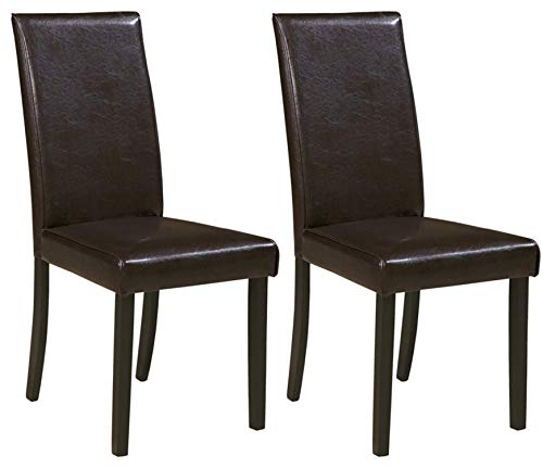Product Cover Signature Design by Ashley - Kimonte Dining Room Chair - Contemporary - Set of 2 - Brown