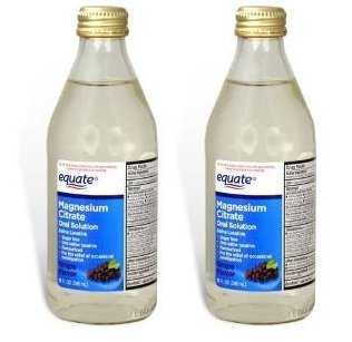 Product Cover Equate - Magnesium Citrate Oral Solution, Saline Laxative, Grape Flavor, 10 Fl Oz - Pack of 2