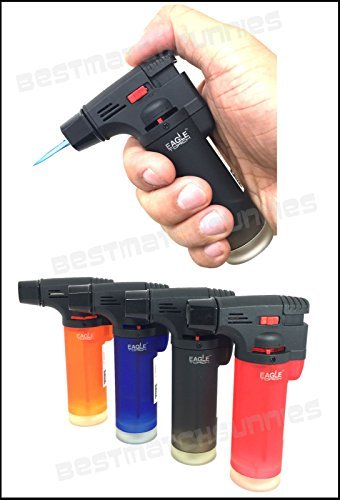 Product Cover Eagle Jet Torch Gun Lighter Adjustable Flame Windproof Butane Refillable