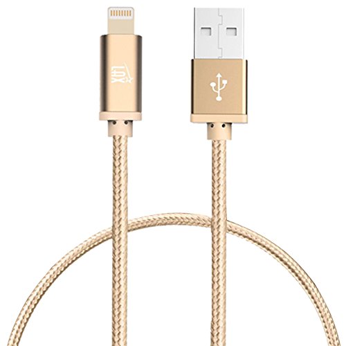 Product Cover iPhone Charger Lightning Cable - [MFi Certified] Durable Braided Apple Lightning USB Cord for latest iOS including iPhone X/8/8Plus/ 7/7Plus/IPad Pro