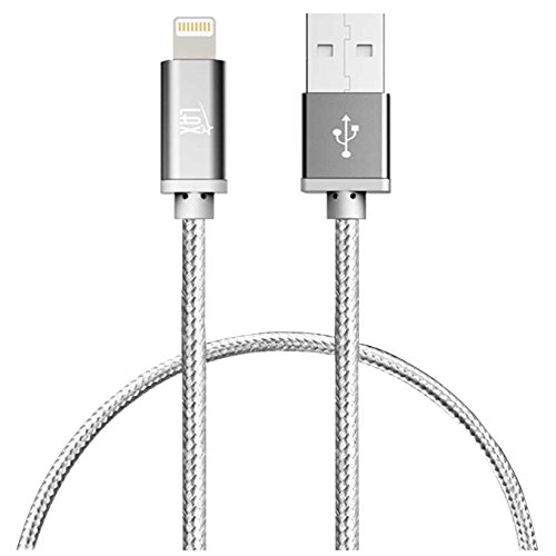 Product Cover LAX iPhone Charger Lightning Cable - MFi Certified Durable Braided Apple Lightning USB Cord for iPhone 11/11 Pro Max/XS Max/X/iPad, iPod & More