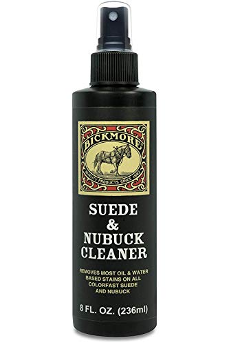 Product Cover Bickmore Suede & Nubuck Cleaner - Remove Water Dirt Oil Stains From Shoes Boots Purses Handbags & More,8 fl oz