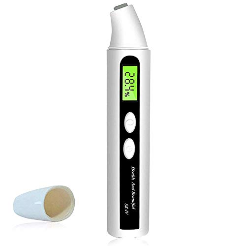 Product Cover BGJOY Skin Analyzer Facial Moisture Monitor Skin Care Device Water Oil Tester Digital Skin Detector Portable Easy Accurate to Operate for Beauty Salon Spa Home Travelling Gift Girls Women
