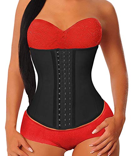 Product Cover YIANNA Women's Underbust Latex Sport Girdle Waist Trainer Corsets Hourglass Body Shaper