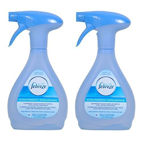 Product Cover Febreze Extra Strength Fabric Refresher, 16.9 Fluid Ounce (Pack of 2)