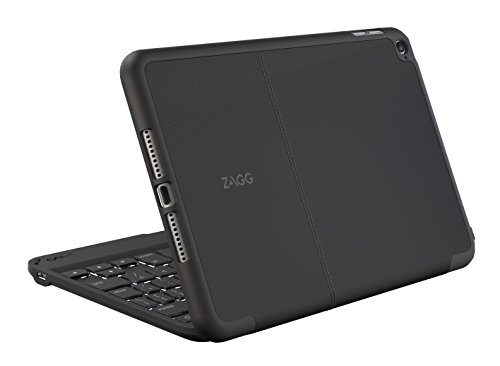 Product Cover ZAGG Folio Case, Hinged with Backlit Bluetooth Keyboard for iPad mini 4 - Black