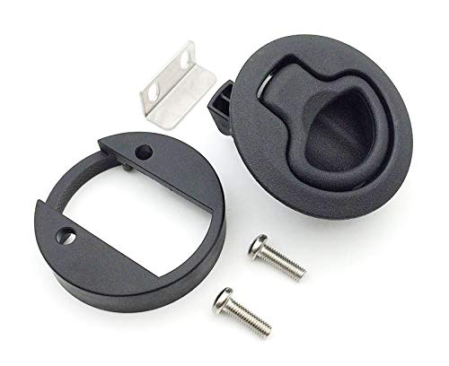 Product Cover Slam Latch Hatch Round Pull Latch (OWACH AL-958-1) for 1/4