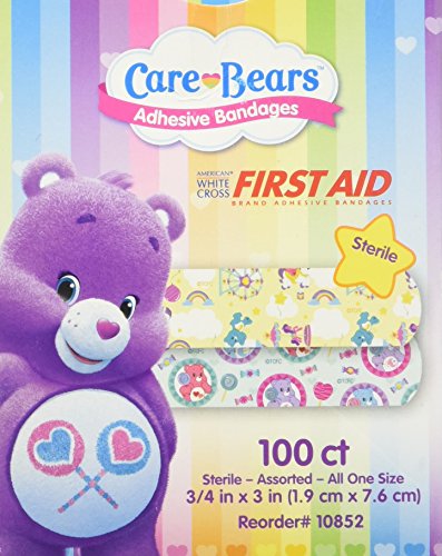 Product Cover Care Bears Bandages - First Aid Supplies - 100 per Pack