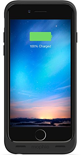 Product Cover mophie juice pack reserve - Lightweight and Compact Mobile Protective Battery Case for iPhone 6/6s - Black