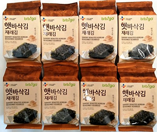 Product Cover CJ Premium Roasted Seaweed Snack 5g -(Pack of 8)