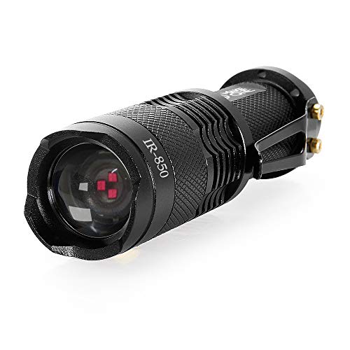 Product Cover MAKE THE ONE IR Torch 3 Watt 850NM Infrared Light Night Vision Flashlight Torch - Infrared Light is Invisible to Human Eyes - to be Used with Night Vision Device (NOT Include Battery)