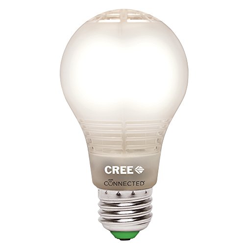 Product Cover Cree BA19-08027OMF-12CE26-1C100 Connected 60W Equivalent Soft White (2700K) A19 Dimmable LED Light Bulb