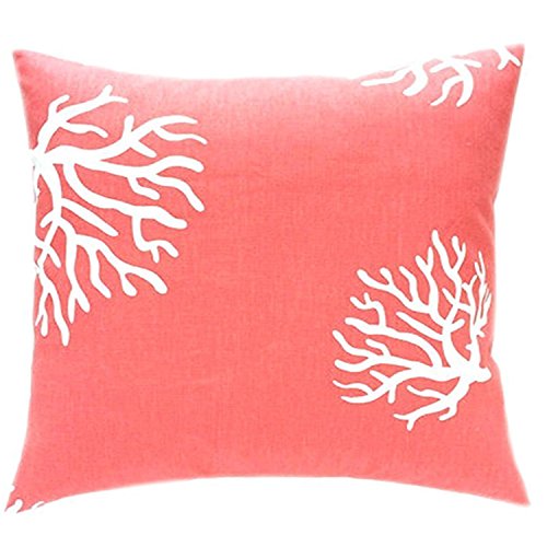 Product Cover ABartonArtsale Beach Coral 9077 Zippered Polyester Pillow Cases Cover Cushion Personalized 18x18 Inches