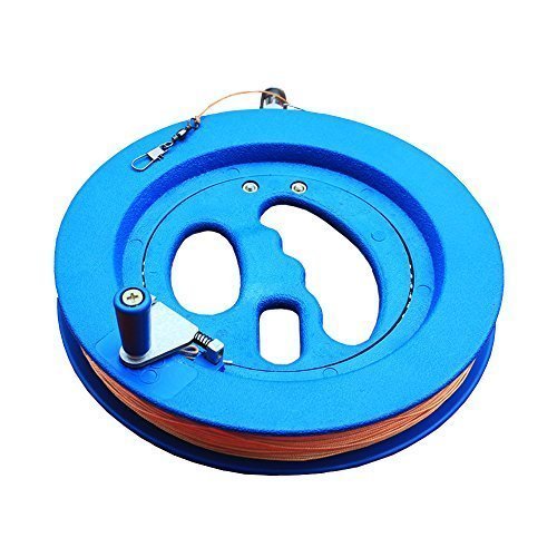 Product Cover Hengda Kite Professional Outdoor Kite Line Winder Winding Reel Grip Wheel with flying Line String Flying Tools With Lock-Blue
