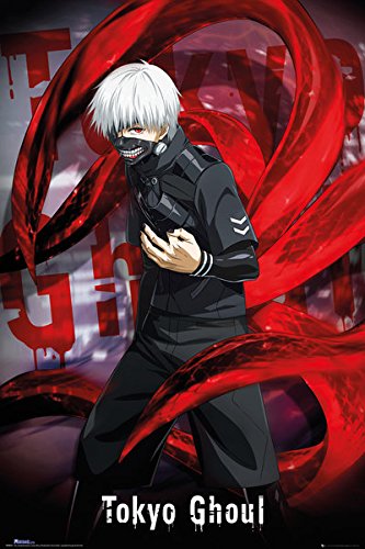 Product Cover Tokyo Ghoul - Manga/Anime TV Show Poster/Print (Ken Kaneki) (Size: 24 inches x 36 inches)