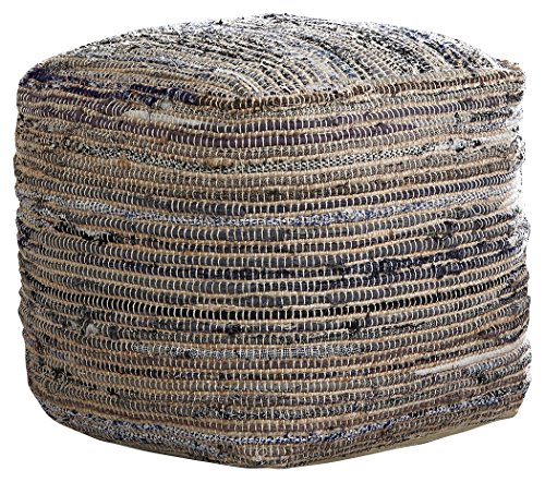 Product Cover Signature Design by Ashley - Absalom Pouf - Cotton/Hemp - Contemporary - Natural