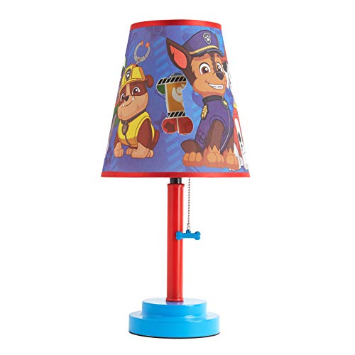 Product Cover Nickelodeon Paw Patrol Table Lamp with Die Cut Lamp Shade