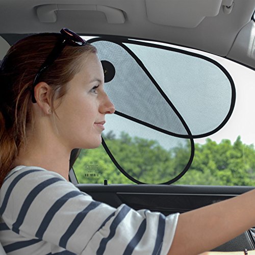 Product Cover TFY Car Window Sun Shade Protector Sunshine Blocker - Fit Most of Vehicle, Most of sedan, Ford, Chevrolet, Buick, Audi, BMW, Honda, Mazda, Nissan and other
