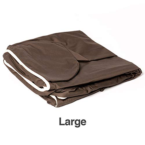 Product Cover PetFusion Replacement Cover for Ultimate Dog Lounge (Large, Brown)